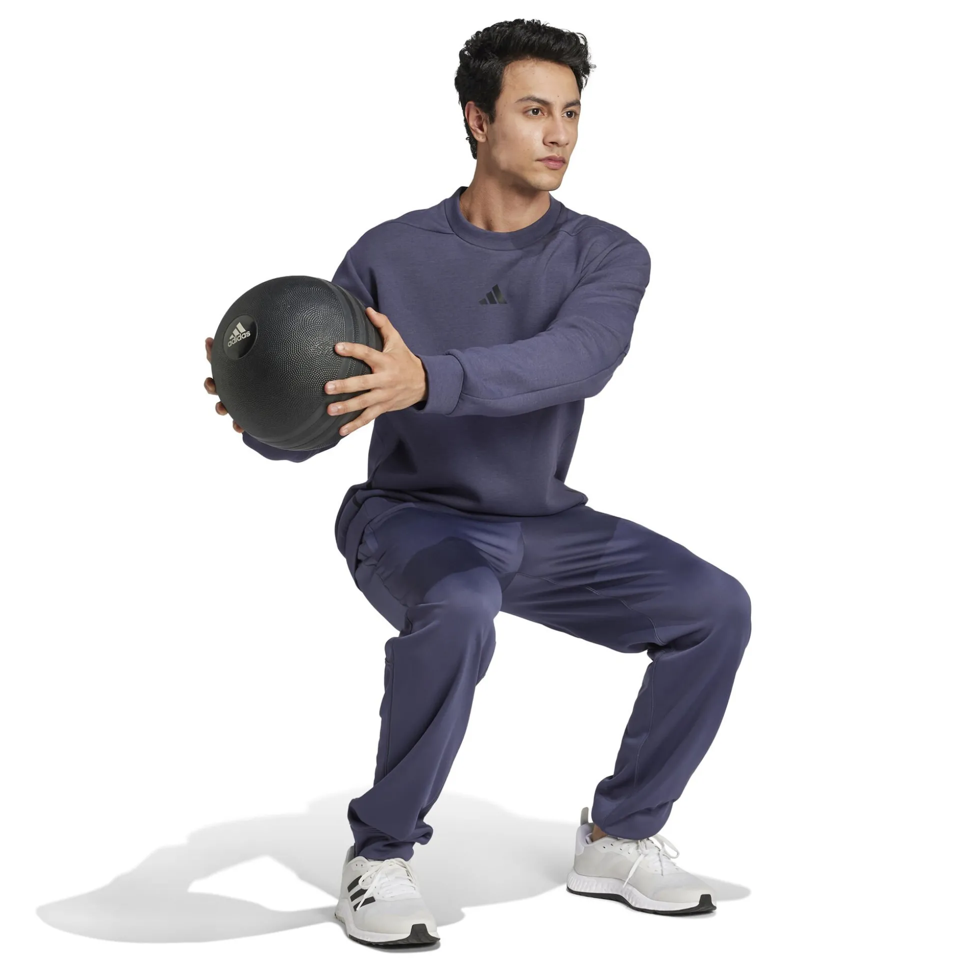 Fashion 3 Bar Training Pants Men - Blue Grey Pants