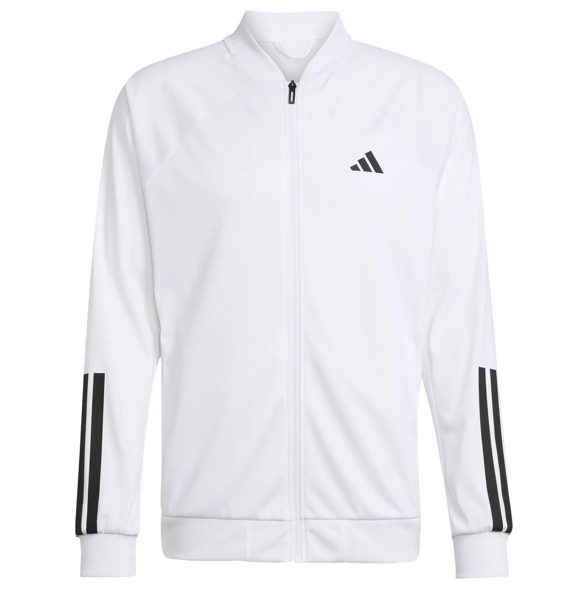 Online 3 Stripes Knit Training Jacket Men - White, Black Jackets