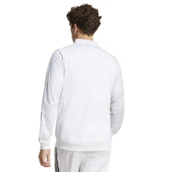 Online 3 Stripes Knit Training Jacket Men - White, Black Jackets
