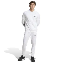 Best 3 Stripes Knit Training Pants Men - White, Black Pants