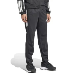 New 3 Stripes Knit Training Pants Men - Black, White Pants
