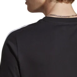 Best Sale 3 Stripes Single Jersey T-Shirt Men - Black, White Shirts