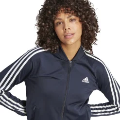 Hot 8 Stripes Tracksuit Women - Dark Blue, White Tracksuits