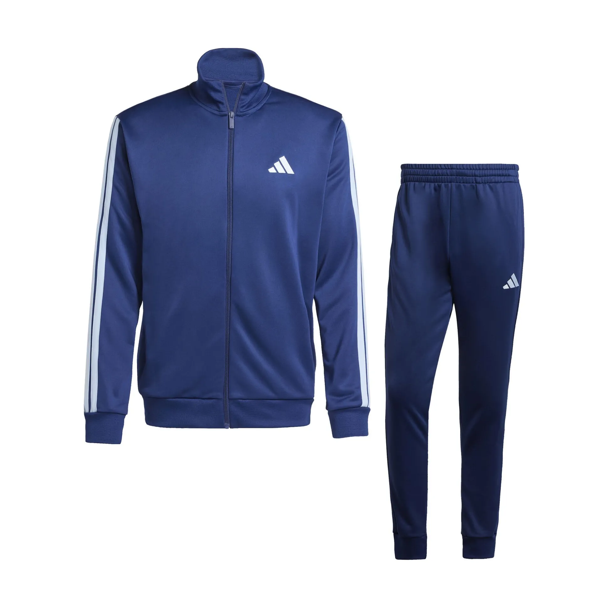New 3 Stripes Woven Tracksuit Men - Dark Blue Tracksuits