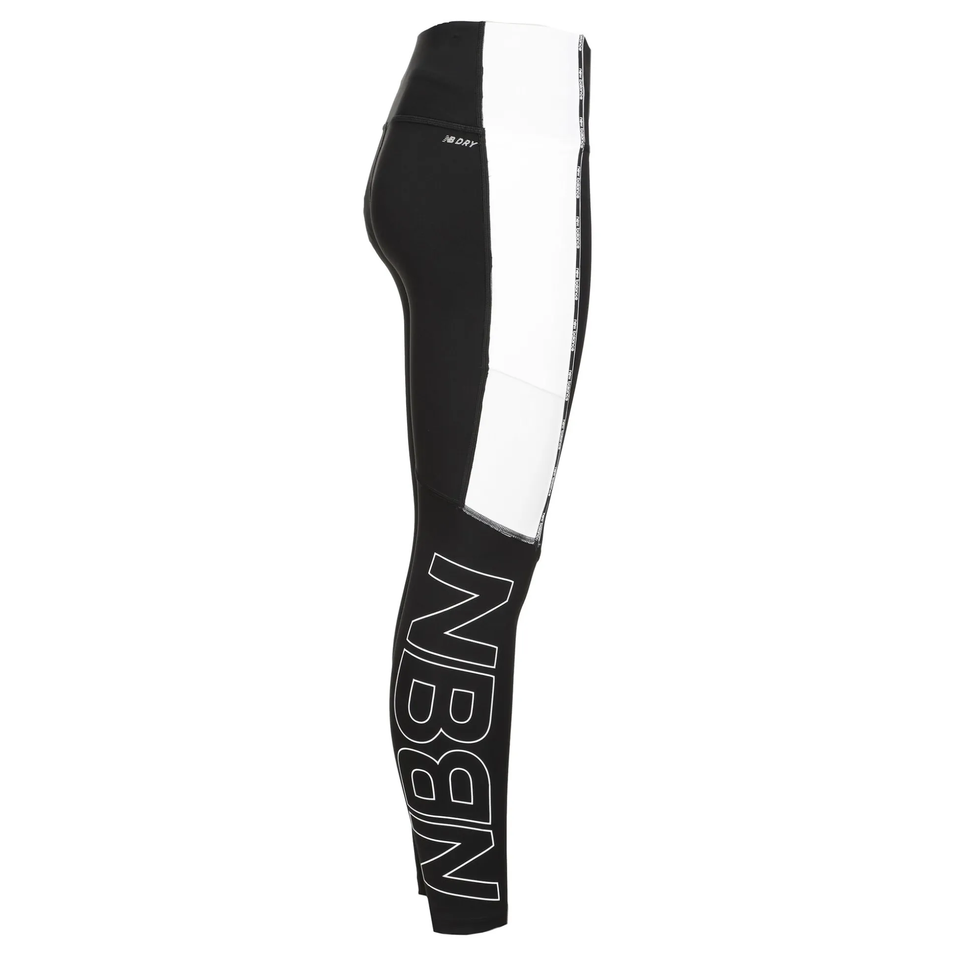 Cheap Accelerate Pacer 7/8 Tight Women - Black, White Pants|Running Clothing
