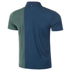 Outlet Ace Block Polo Men - Dark Blue, Green Shirts