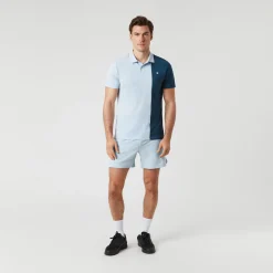 Flash Sale Ace Block Polo Men - Light Blue, Dark Blue Shirts