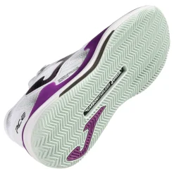 Outlet Ace Clay Court Shoe Women - White, Violet Clay Court Shoes