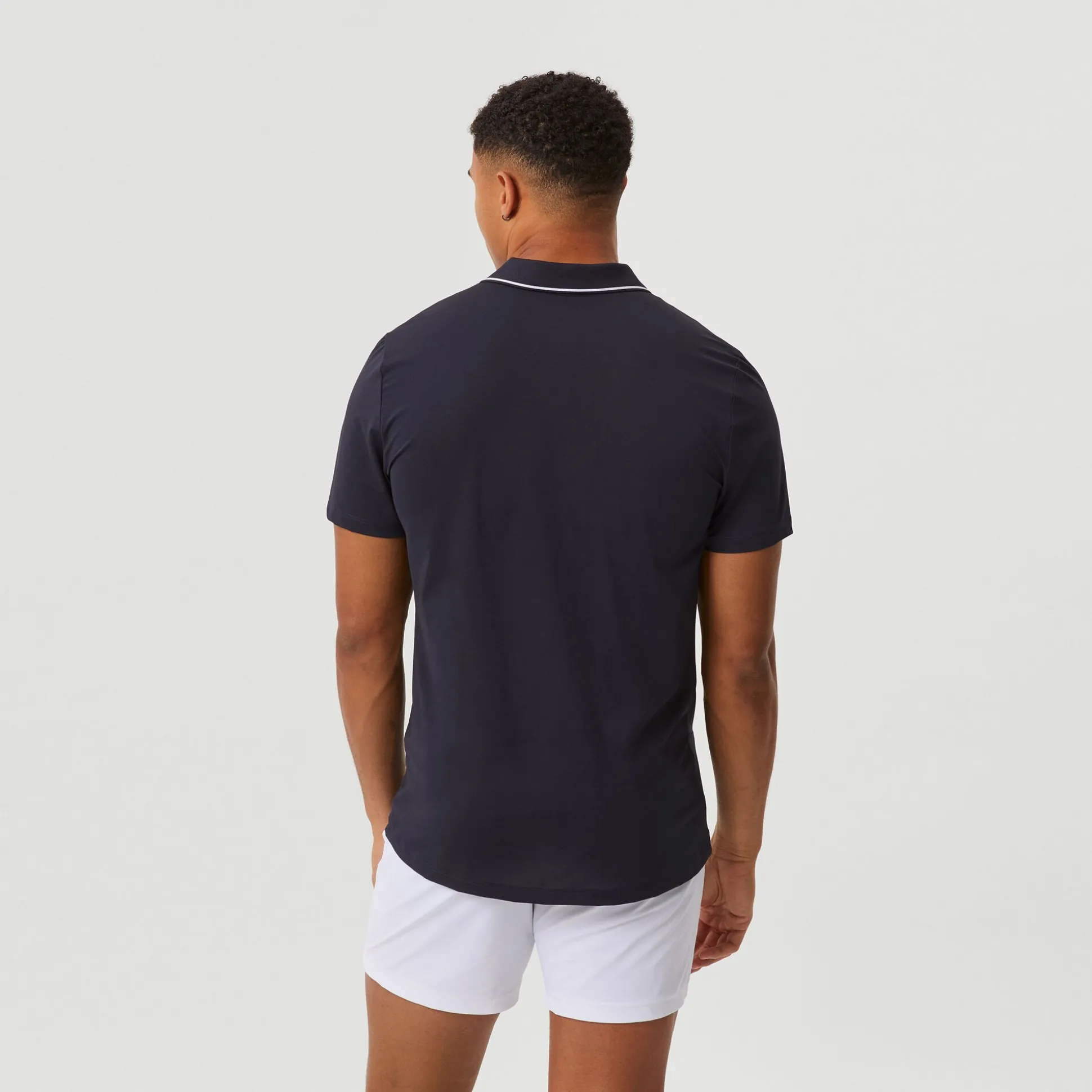 Discount Ace Light Polo Men - Dark Blue, White Shirts
