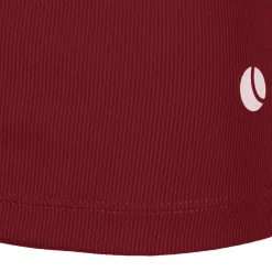 Store Ace Rib Pocket Tank Top Women - Dark Red Tops