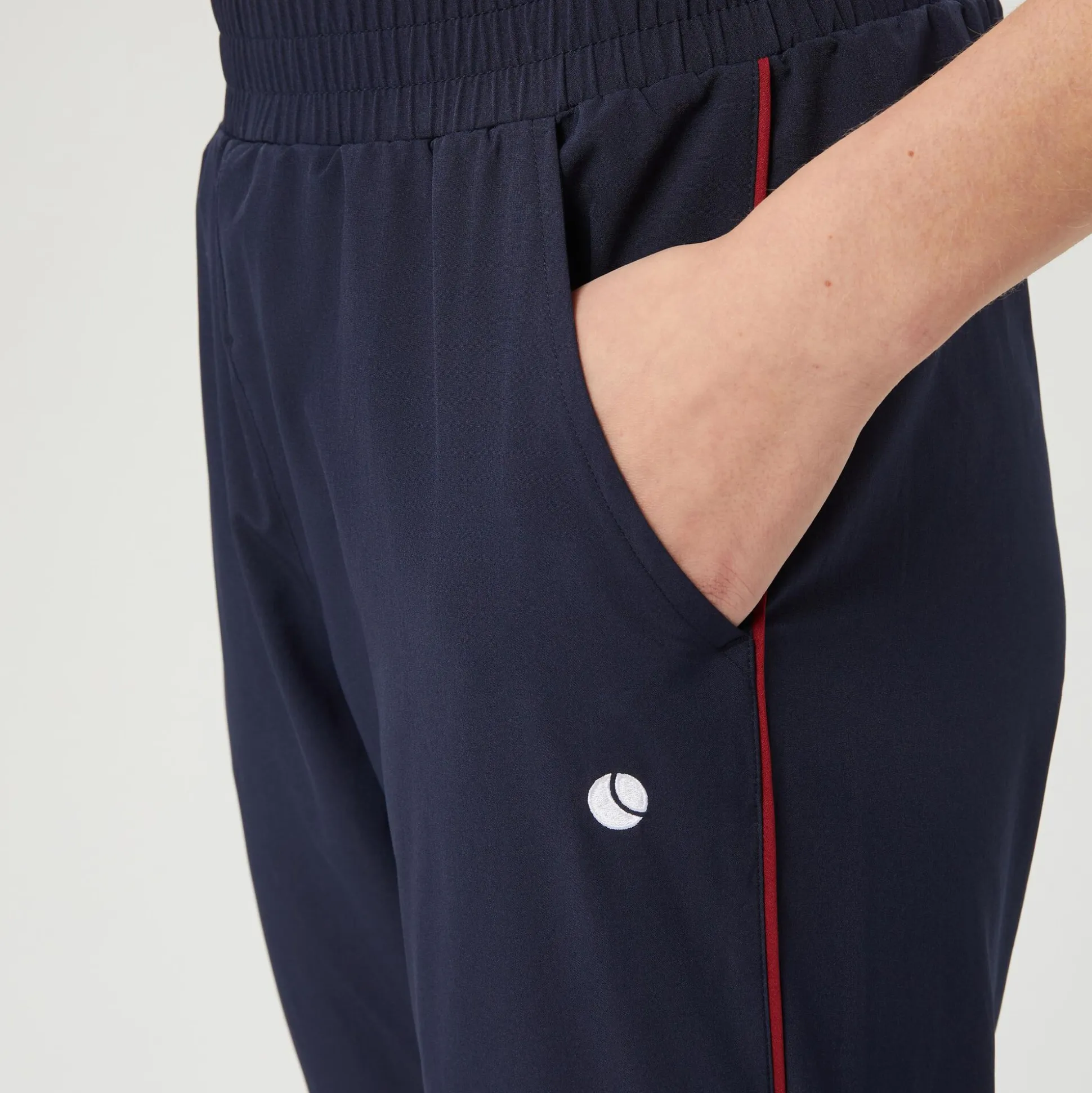 Outlet Ace Woven Track Training Pants Women - Dark Blue Pants