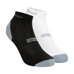Store Active Quarter Minimum Cushioning 2p Running Socks - White, Black Running Clothing
