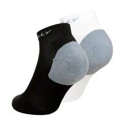 Store Active Quarter Minimum Cushioning 2p Running Socks - White, Black Running Clothing