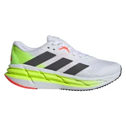 New Adistar 3 Neutral Running Shoe Men - White, Lime Running Shoes