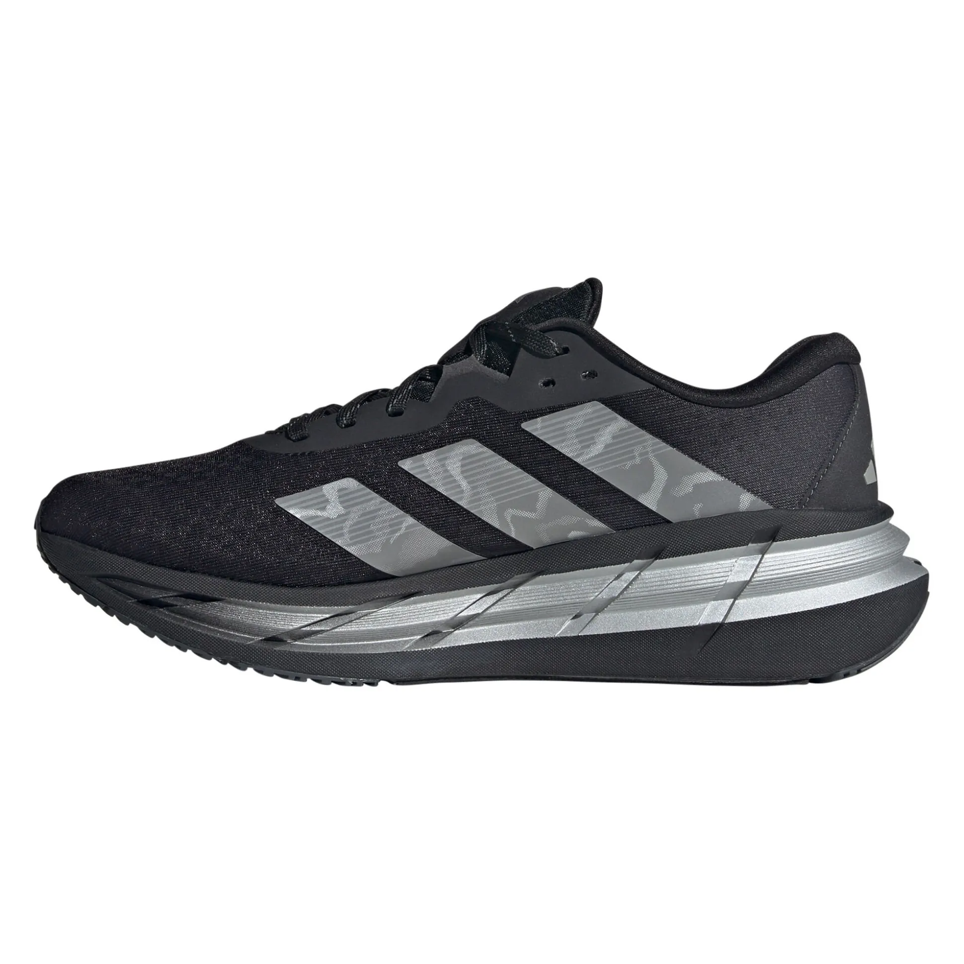 Discount Adistar 3 Reflective Neutral Running Shoe Men - Black, Silver Running Shoes
