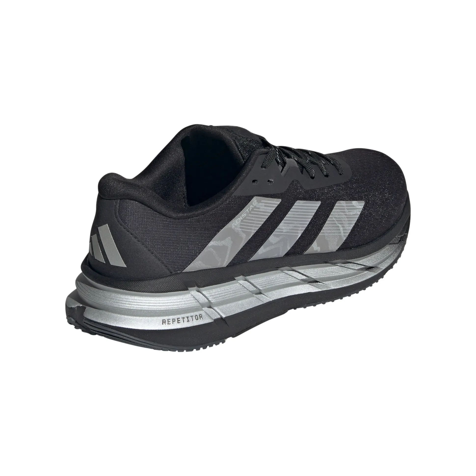 Discount Adistar 3 Reflective Neutral Running Shoe Men - Black, Silver Running Shoes