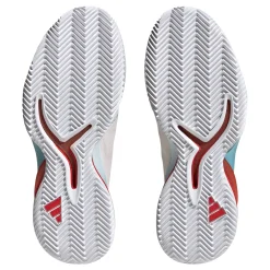 Hot Adizero Cybersonic Clay Court Shoe Women - White, Orange Clay Court Shoes
