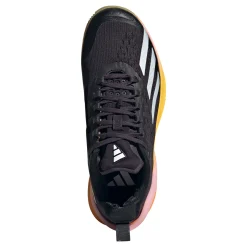 Fashion Adizero Cybersonic Clay Court Shoe Women - Black, Orange Clay Court Shoes