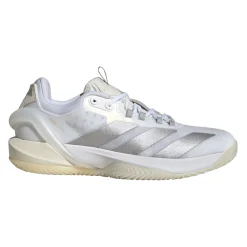Sale Adizero Cybersonic Clay Court Shoe Women - White, Silver Clay Court Shoes