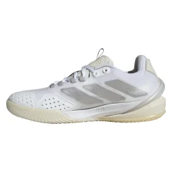 Sale Adizero Cybersonic Clay Court Shoe Women - White, Silver Clay Court Shoes