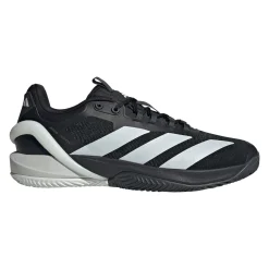 Fashion Adizero Cybersonic Clay Court Shoe Men - Black, Silver Clay Court Shoes