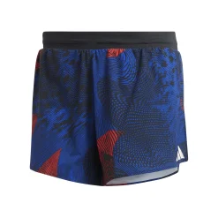 Cheap Adizero Split Shorts Men - Blue, Black Running Clothing|Shorts
