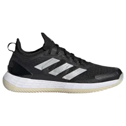 Online Adizero Ubersonic 4.1 Clay Court Shoe Women - Black, Silver Clay Court Shoes