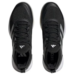 Online Adizero Ubersonic 4.1 Clay Court Shoe Women - Black, Silver Clay Court Shoes