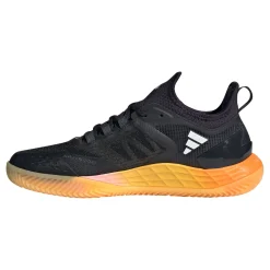Flash Sale Adizero Ubersonic 4.1 Clay Court Shoe Women - Black, Orange Clay Court Shoes