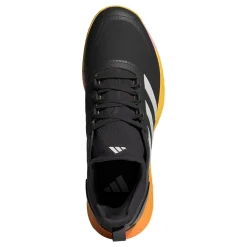 Store Adizero Ubersonic 4.1 Clay Court Shoe Men - Black, Orange Clay Court Shoes