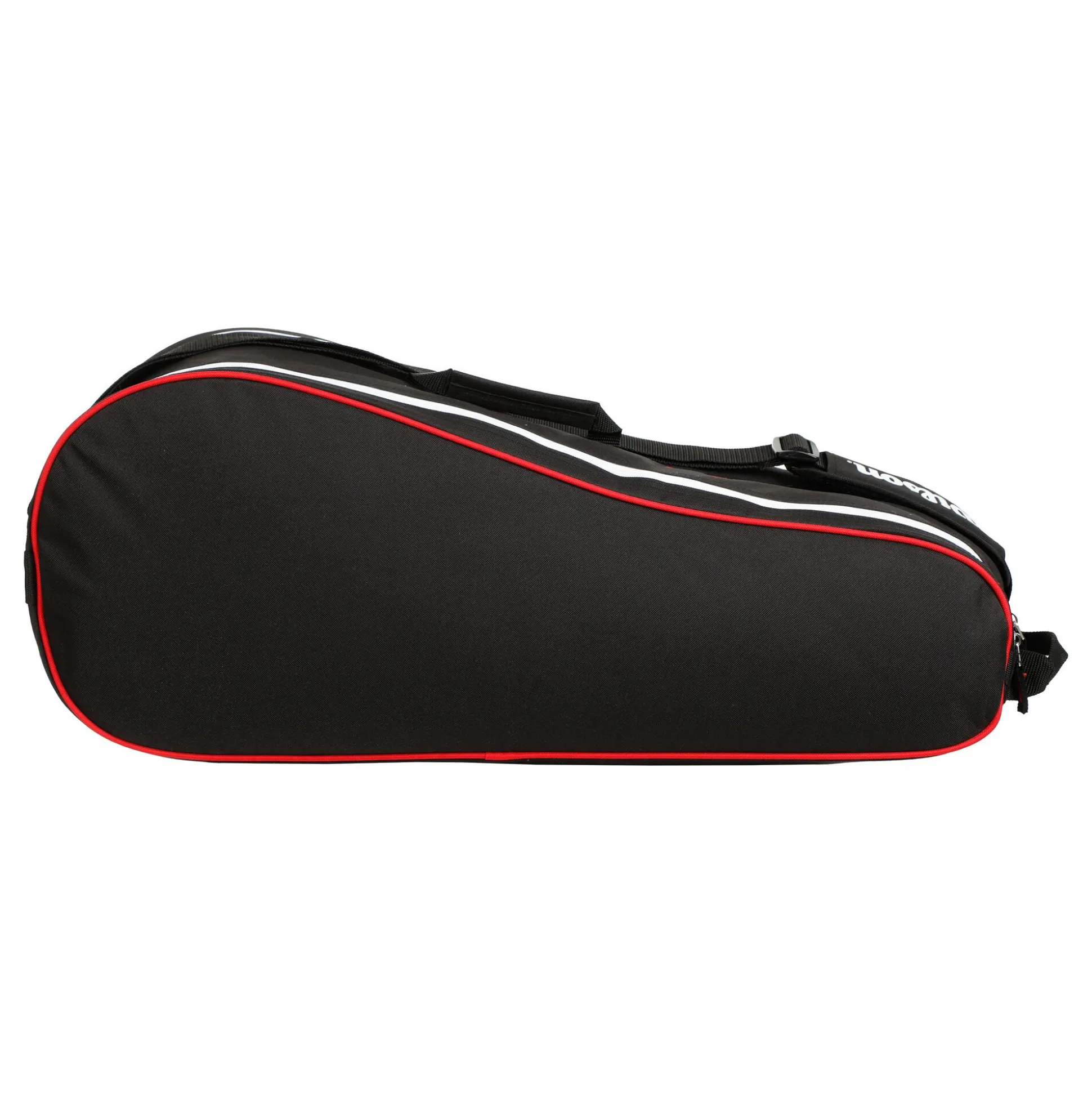 Best Sale Advantage III Six Racket Bag - Black, White Racket Bags