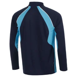 Discount Aeromesh 1/4 Zip Long Sleeve Men - Dark Blue Shirts