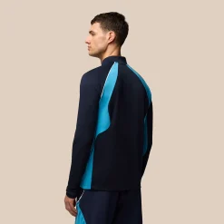 Discount Aeromesh 1/4 Zip Long Sleeve Men - Dark Blue Shirts