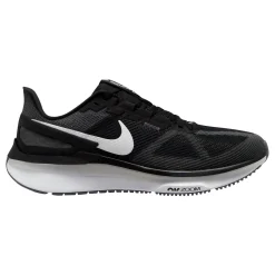 Online Air Zoom Structure 25 Stability Running Shoe Men - Black, White Running Shoes