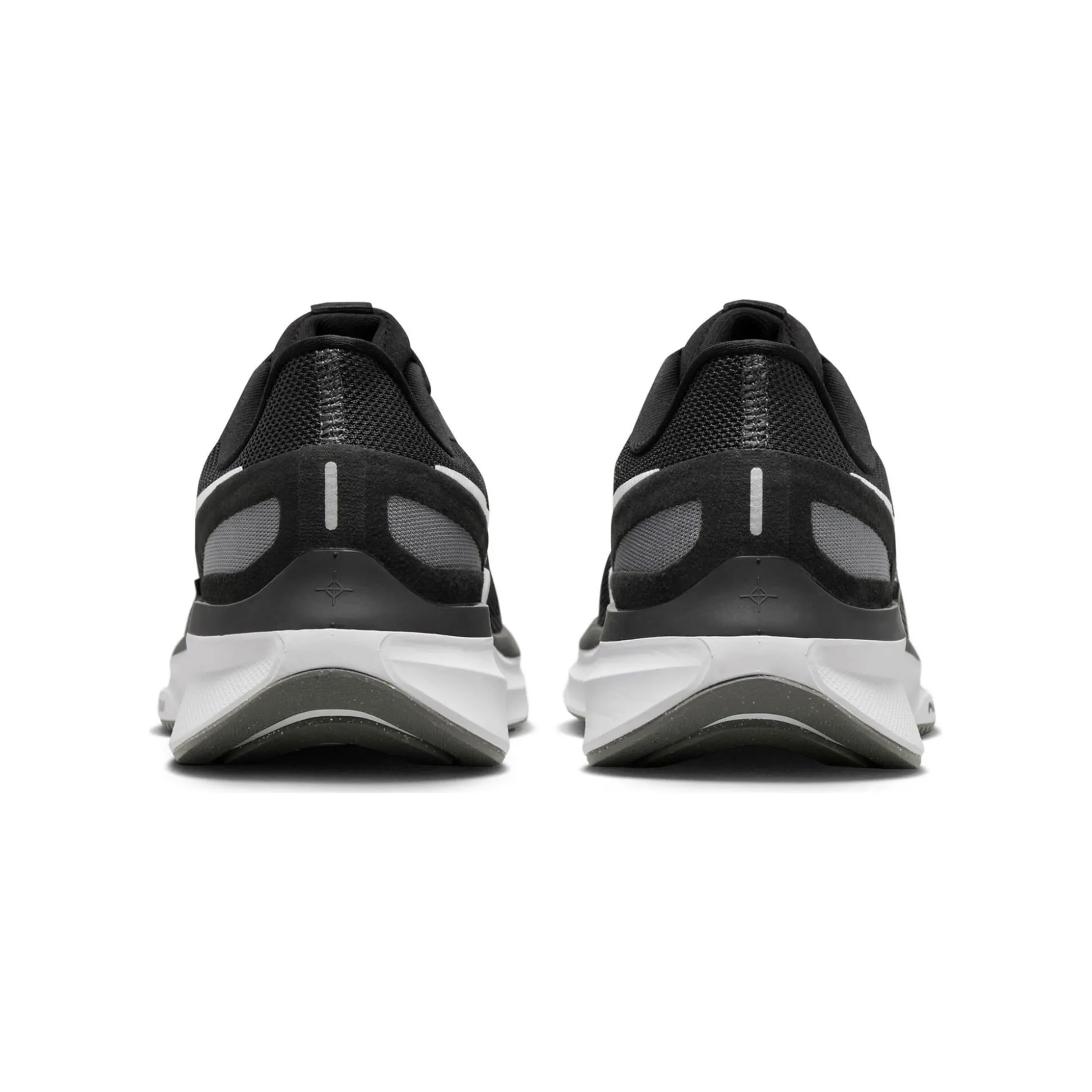 Online Air Zoom Structure 25 Stability Running Shoe Men - Black, White Running Shoes