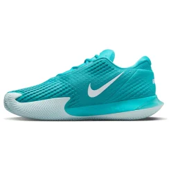 Cheap Air Zoom Vapor Cage 4 Rafa Clay Court Shoe Men - Turquoise, White Clay Court Shoes