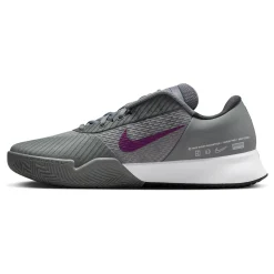 Store Air Zoom Vapor Pro 2 Clay Court Shoe Men - Grey, Berry Clay Court Shoes