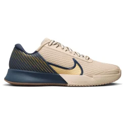 Cheap Air Zoom Vapor Pro 2 PRM Clay Court Shoe Men - Beige, Dark Blue Clay Court Shoes