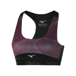 Discount Alpha Graphic Sports Bras Women - Violet, Black Running Clothing|Sports Bras