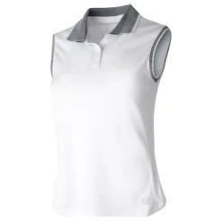 Hot American Alva Polo Women - White, Grey Shirts