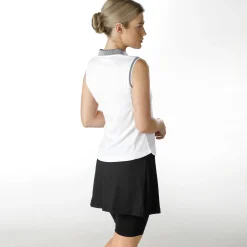 Hot American Alva Polo Women - White, Grey Shirts