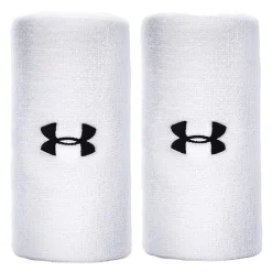 Best Sale Andy Murray 6 Performance Wristband 2 Pack - White, Black Accessories