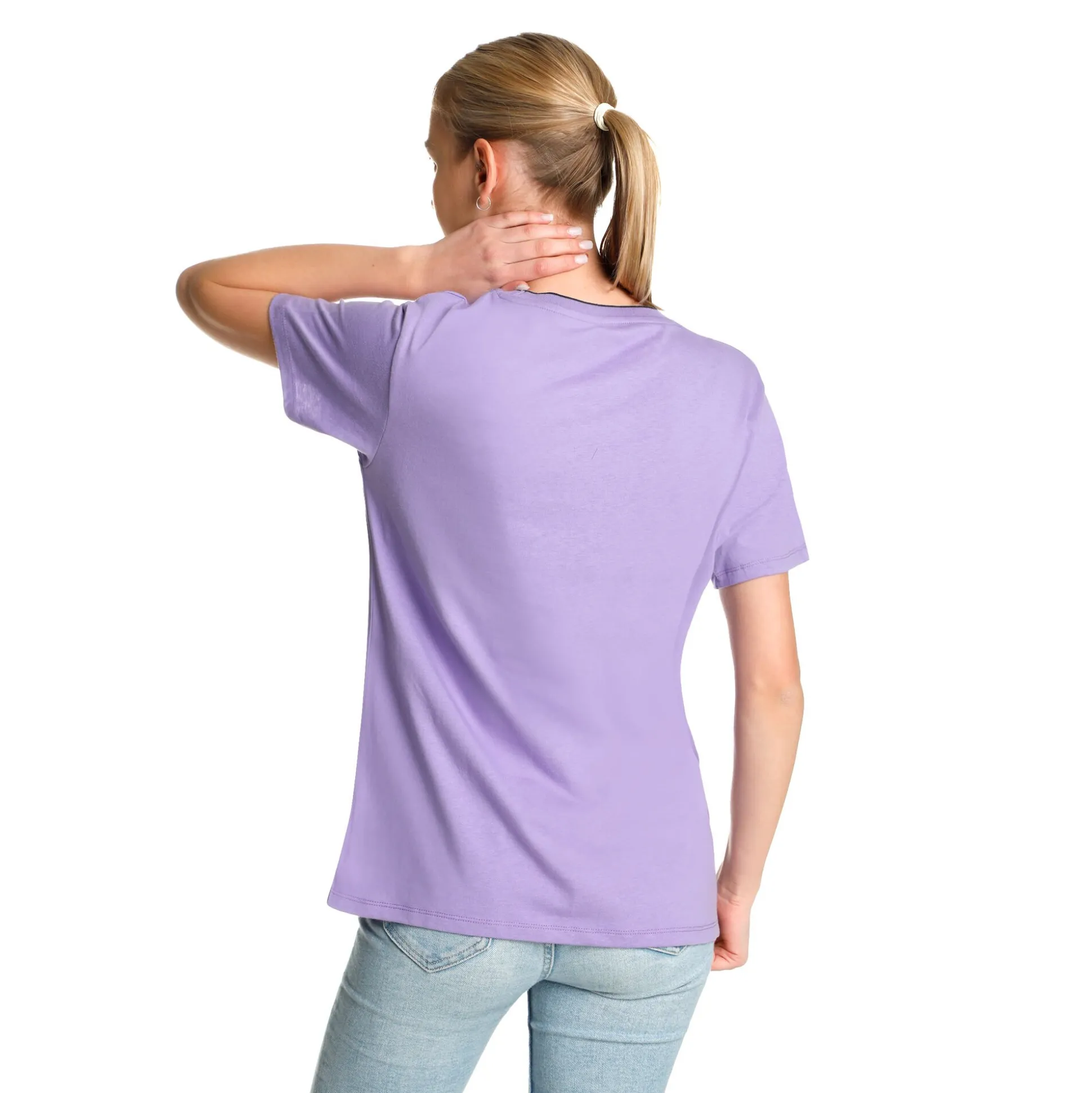 Clearance AO Stack Print Core Logo T-Shirt Women - Shirts