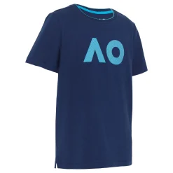 Best AO Stack Print Core Logo T-Shirt Men - Dark Blue, Blue Shirts