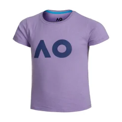 Cheap AO Stack Print Core Logo T-Shirt Girls - Shirts