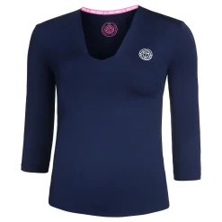 Discount Ariana Tech V-Neck Long Sleeve Women - Dark Blue Shirts