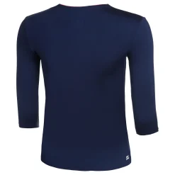 Discount Ariana Tech V-Neck Long Sleeve Women - Dark Blue Shirts