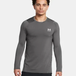 Cheap Armour Fitted Long Sleeve Men - Shirts