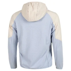 Best Ascent Hybrid Insulated Running Jacket Women - Beige, Light Blue Running Clothing