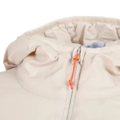 Best Ascent Hybrid Insulated Running Jacket Women - Beige, Light Blue Running Clothing